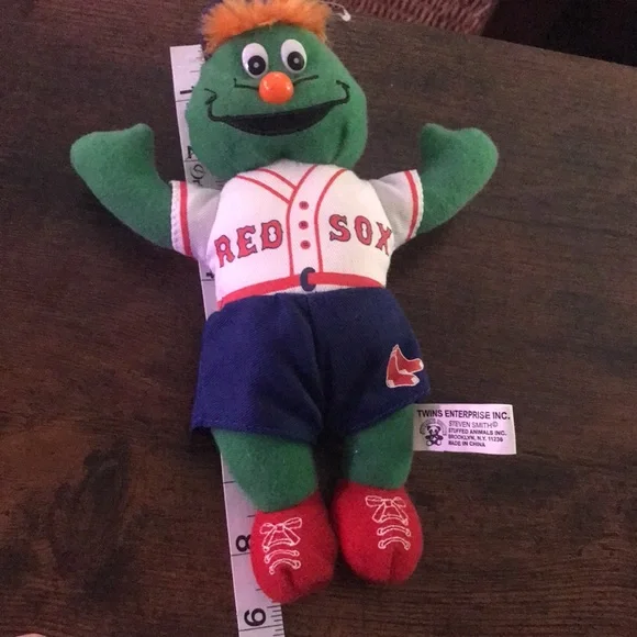 Boston Red Sox Wally 97 Twins Enterprise Steven Smith 9” Plush Stuffy - Picture 9 of 10